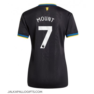 Manchester United Mason Mount #7 Kolmaspaita Naiset 2025-26 Lyhythihainen Manchester United Mason Mount #7 Kolmaspaita Naiset 2025-26 Lyhythihainen